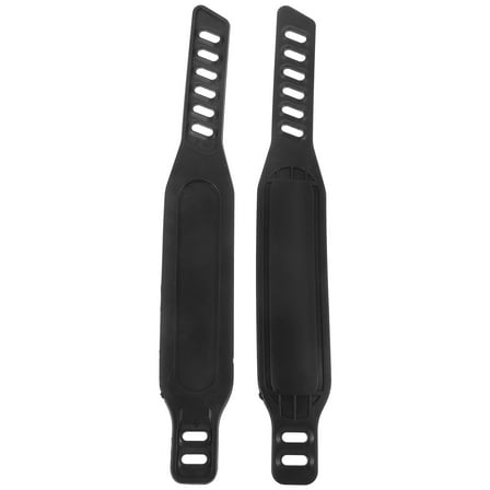 BESTOYARD 1 Pair Sports Bike Pedal Straps Adjustable Plastic Straps for Cyclists