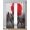 Red, variant on Purple Rose Sheer Curtains 39 Inch Length 2 Panels Set for Living Room/Bedroom, Raindrops Floral Butterfly Abstract Grey Art Kitchen Curtains Grommet Semi-Sheer Curtains Window Treatments 27.5"x39"x2