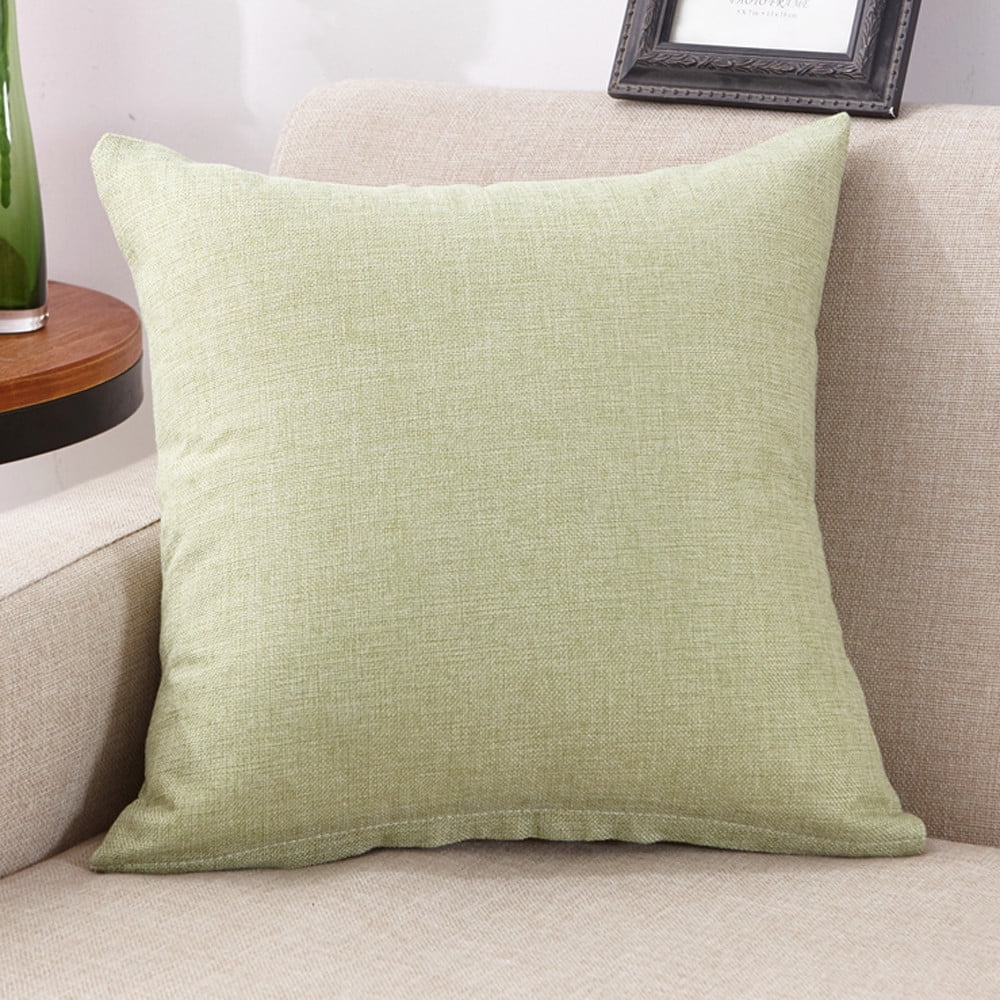 Knitted Button Throw Pillow Cases Cafe Sofa Waist Cushion Cover Home Decor Gifts 