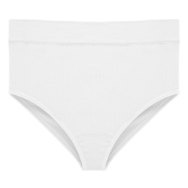 Aayomet sous-Vêtements pour Femmes, Strings, Couleur Décontractée, Design Simple et Exquis (Blanc, G)
