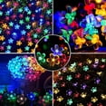 thumbnail image 6 of GoXteam Fairy Flower String Lights Outddor Decorative Lights 23 Feet 50LED Lighting for Christmas Halloween Wedding Party Indoor Outdoor Bedroom Decorations (Multi-color), 6 of 7