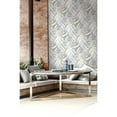 thumbnail image 2 of Kenneth James Arcadia Blueberry Banana Leaf Wallpaper, 20.5-in by 33-ft, 56.4 sq. ft, 2 of 3