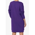 thumbnail image 2 of Haute Edition Women's Oversized Pullover Sweatshirt Dress, 2 of 3