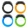 NEWCE Bicycle lock security antitheft steel cable electric battery