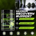 thumbnail image 4 of FX Supps Amino Hero BCAA Amino Acids Intra-Workout Powder, Sour Ice (Lemon Lime), 25 Servings, 4 of 6