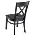 thumbnail image 4 of Excelsior Side Chair in Black with Wood Seat (Set of 2), 4 of 5