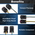 thumbnail image 4 of Conector de Válvula Solenoide 1 Juego 12628348 para Chevy Equinox 2010-2017 Adaptador Femenino de 2 Vías, 4 of 7