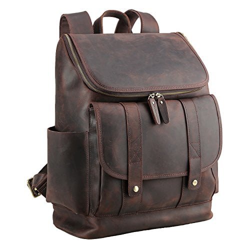 leather laptop travel bag
