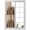 Multicolor, variant on Country Star Brown Window Privacy Film, Western Texas Vintage Farmhouse Wooden Static Cling UV Sun Blocking Heat Control Window Tint, Non-Adhesive One Way Windows Privacy Cover 35.4''x78.7''