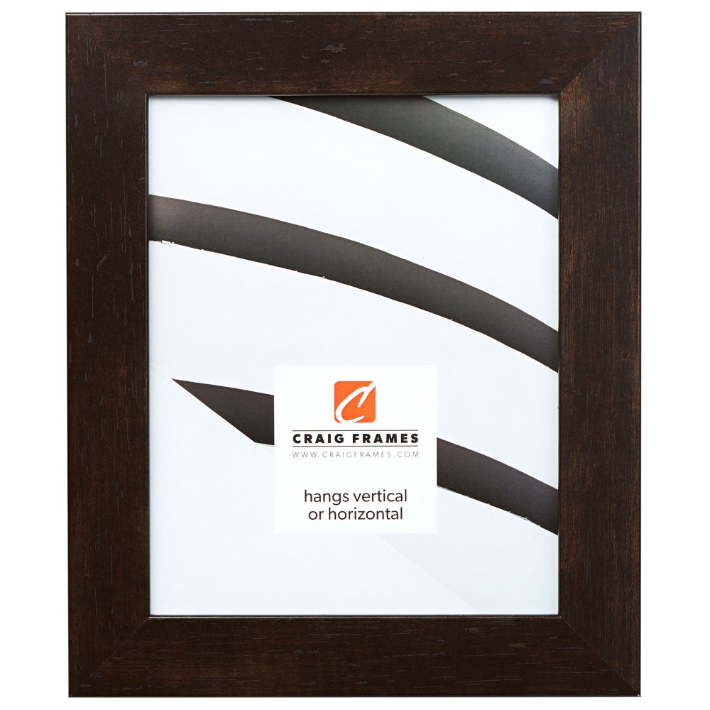 Craig Frames Fiftynine, 12x16 inch Picture Frame, Espresso Walnut Dark