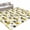 White, variant on Summer Pineapple Entryway Rug 2x3ft Washable Non Slip Bathroom Rug Indoor Floor Front Door Mat Tropical Plants Fruit Yellow Grey Blocks Rectangle Area Rugs Carpet for Kitchen Office Dining Room