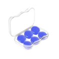 thumbnail image 1 of Reusable Silicone Ear Plugs Noise Cancelling Earplugs Sleep Study Protector, 1 of 8