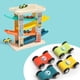 thumbnail image 3 of Pista de carreras de coches de mármol de madera con 4 coches para niños-- Sailing Electrónica, 3 of 5