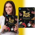 thumbnail image 1 of Popular Play foli fun art craft kit gift box Foil Fun Patterns 18 DIY Magnets Mess Art Colorful Creative Activity Craft Kits 60+ Stickers For Kids Teens Adults Families Board game x1, 1 of 8