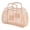 Khaki, variant on Leodye 1PCS Bathroom Hollowed Out Foldable Plastic Wash Storage Basket Portable Mesh Hand Basket for Toiletries and Bath Supplies - 9.45 × 8.27 × 3.74 IN