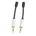 thumbnail image 1 of For MMCX To 2.5mm Adapter Cable, Gold Plated Interface Portable Female To Male Headphone Adapter Extension Cord Stable  For Headset, 1 of 8