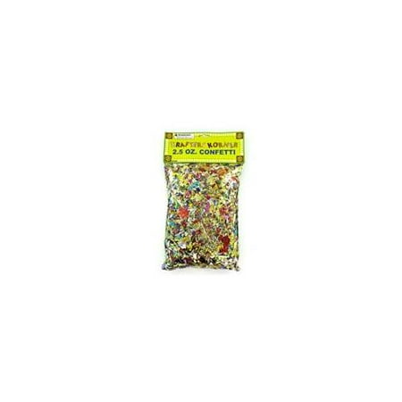 Jumbo craft confetti pack - Case of 12