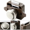thumbnail image 4 of Push Buttons Latch, 2 Pieces Push Button Latch, Keyless Latch, Keyless Latch, with Screws, for Yachts, RV Cabinets, Drawers, Marine Boat Tables, 4 of 5