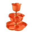 thumbnail image 2 of Vacemry Under $5 Rotating Veggie Platter, Multi-Layer Serving Tray with Colander, Plastic Party Appetizer Dish for Fruits, Snacks, Desserts, Hot Pot Ingredients, Versatile Kitchen Serving Utensil, 2 of 6