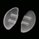 thumbnail image 3 of Pack de 25 pares de almohadillas nasales de silicona Push-in Eyewear Nosepads de reparación de gafas Claro Yuyangstore Almohadillas nasales de silicona para gafas, 3 of 8