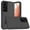Black, variant on for Samsung Galaxy S23 Heavy Duty Case,Stylish 2 in 1 Military Grade Armor PC TPU Silicone Hybrid Rugged Shockproof Glossy Grip Edge Protective Anti-Scratch Back Phone Cover,Darkgreen
