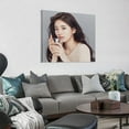 thumbnail image 3 of Korean Female Singer Suzy Bae Sue Ji Canvas Wall Art Poster and Print, 3 of 5