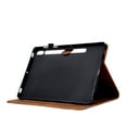 thumbnail image 6 of for Samsung Galaxy Tab S8 2022/Tab S7 2020 11" SM-X700/X706/T870/T875/T878, Premium Luxury PU Leather Cover/Smart Folio with Dual Stand & Auto Sleep/Wake Case Cover with Pen Slot & Card Slots, Brown, 6 of 9