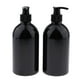 thumbnail image 2 of Paquete de 2 botellas de loción de plástico vacías con bomba, recipientes recargables para champú, lociones, jabón corporal , más - El Macarena Botella con bomba de loción, 2 of 7