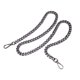 thumbnail image 5 of 8 Uds cadena de aluminio de 3,28 pies cada una, cadena de eslabones con hebilla de cabeza recta a prueba de herrumbre para manualidades DIY, para pulseras de tobilleras, 5 of 8
