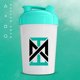 thumbnail image 4 of Botella mezcladora energética MIXT, 16 oz. Botella mezcladora, sin BPA y tecnología de mezcla con tapa (16 oz, verde azulado), 4 of 4