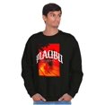 thumbnail image 5 of Tropical Malibu California Palm Trees Sweatshirt for Men or Women Brisco Brands S, 5 of 6