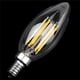 thumbnail image 5 of 4X Dimmable E12 6W Cob Candle Flame Led Bombilla Lámpara 10 x 3.5cm, 5 of 5