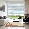 thumbnail image 7 of Ahgly Company Machine Washable Indoor Square Transitional Peru Brown Area Rugs, 4' Square, 7 of 7