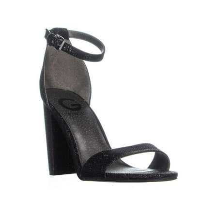 Guess Lined Sandals - Womens G by GUESS Shantel5 Ankle Strap Sandals, Black