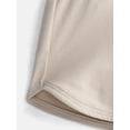 thumbnail image 2 of Wonder Nation Toddler Girls Dolphin Hem Solid Shorts, Sizes 18M-5T, 2 of 3