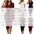 thumbnail image 4 of YuXingFu Summer Dresses for Women 2026 Mid-Length V-Neck Plus Size Womens Dress Short Sleeve A Line Casual Summer Navy L, 4 of 9