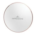 thumbnail image 6 of Impressions Coco LED Compact Mirror with Dimmer Button, Round Makeup Mini Travel Mirror with 7X Magnifying Glass (White), 6 of 9
