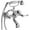 Chrome, variant on Riobel Ma06l Classic Wall Mounted Tub Filler - Nickel