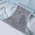 thumbnail image 5 of Seamlesses Underwear for Women Girls Tummy controls Lace Satins Underwear Bikinis Panties Ladies Low Waist Hipsters, 5 of 9