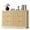 Beige, variant on Lacoo 6 Drawer Fluted Dresser, Modern Ribbed Chest of Drawers with Gold Handles, Large Storage Dresser TV Stand for 50" TV
