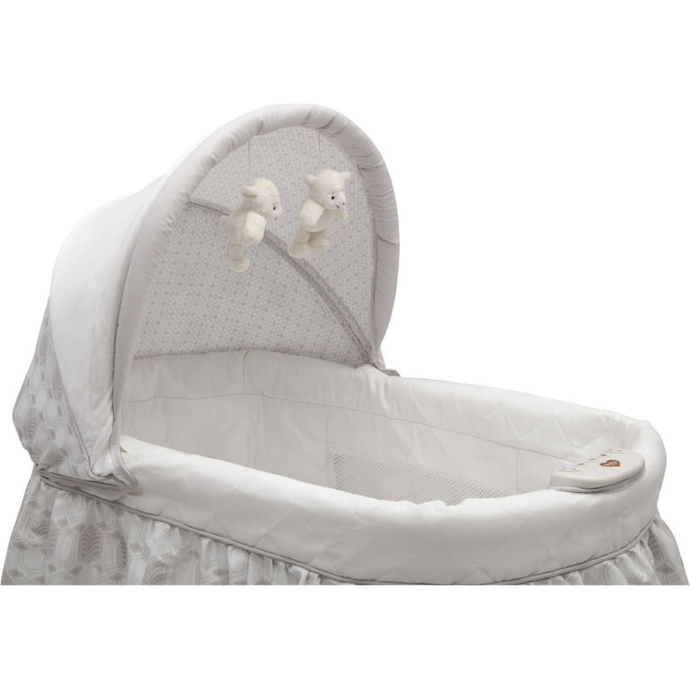 Delta Children Soothe and Glide Bassinet Art Deco Walmart