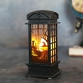 thumbnail image 2 of Halloween Decorations Indoor, 5x2in Decorative Haunted House Candle Lantern, Hanging Spooky Halloween Lanterns for Outdoor Home Room Door Party Decor, 2 of 6