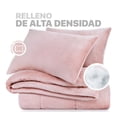 thumbnail image 2 of Edredón Invernal Cobertor Queen Size + Funda Esquimal Color Rosa Diseño De La Tela Liso, 2 of 6