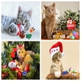 thumbnail image 4 of Juego de juguetes para gatos KITCHSTAR, 25 piezas, juego interactivo navideño, 4 of 5