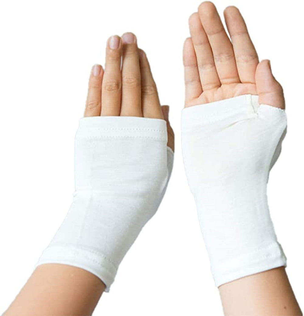 Remedywear Eczema Relief Gloves for Kids, with Zinc (Kids, 15 Year, White)