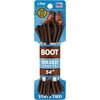 Shoe Gear 375107 54in. Waxed Boot Laces - Brown and Brown