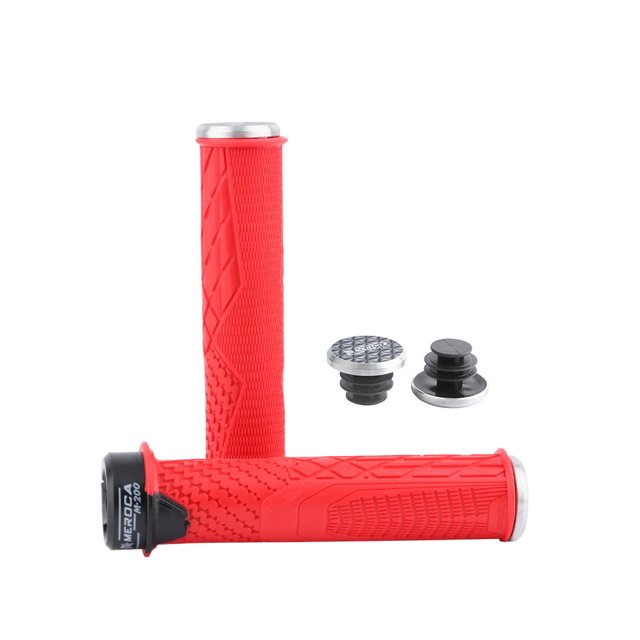 Soidarity Empuñaduras de manillar de bicicletas, cubierta antideslizante, cubiertas de manillar de goma resistentes al desgaste, repuesto de pieza, Ciclismo Rojo Soidarity OD024538-02