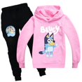 thumbnail image 1 of Bluey Mode Décontractée, Ensemble à Capuche Décontracté pour Garçons et Filles, Ensemble à Capuche et Pantalon, 1 of 4