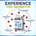 thumbnail image 6 of B12 Energy Gummies - 4500 mcg Vitamin B12 Per Serving - Extra Strength Chewable B12 Supplement for Energy, Metabolism & Immune Support - For Women, Men & Kids - Natural & Berry Flavored - 120 Gummies, 6 of 10