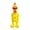 Yellow, variant on Rubber Squeaky Chicken Toy, Screaming Chicken Dog Toy, Stress Relieving Interactive Toys, Fetching & Chew Safe Play Toy for Small Medium Dogs, High Pressure People